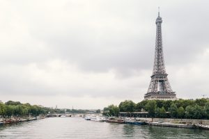 Eiffel Tower and river